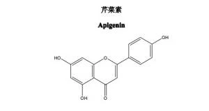 Apigenin Molecular Structure